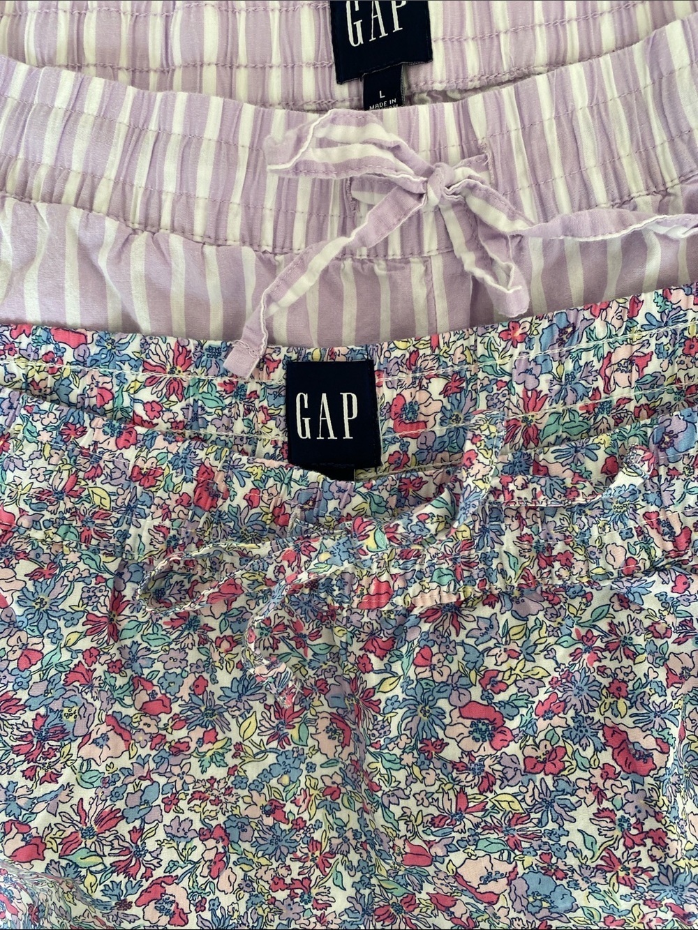 Gap 100% cotton pj pants with Pockets! 2 for 1